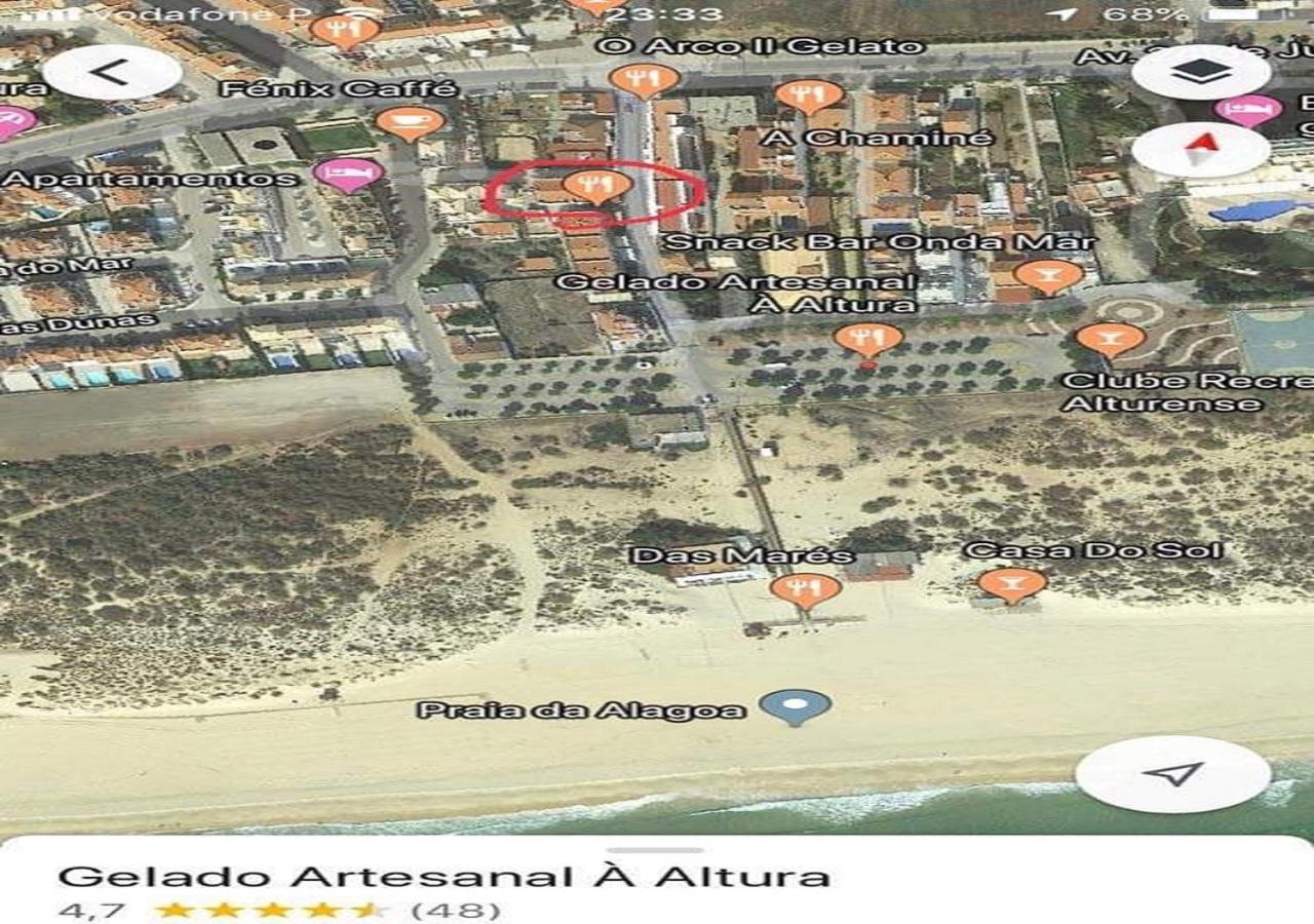 T1 Luminoso junto à Praia Altura Exterior foto